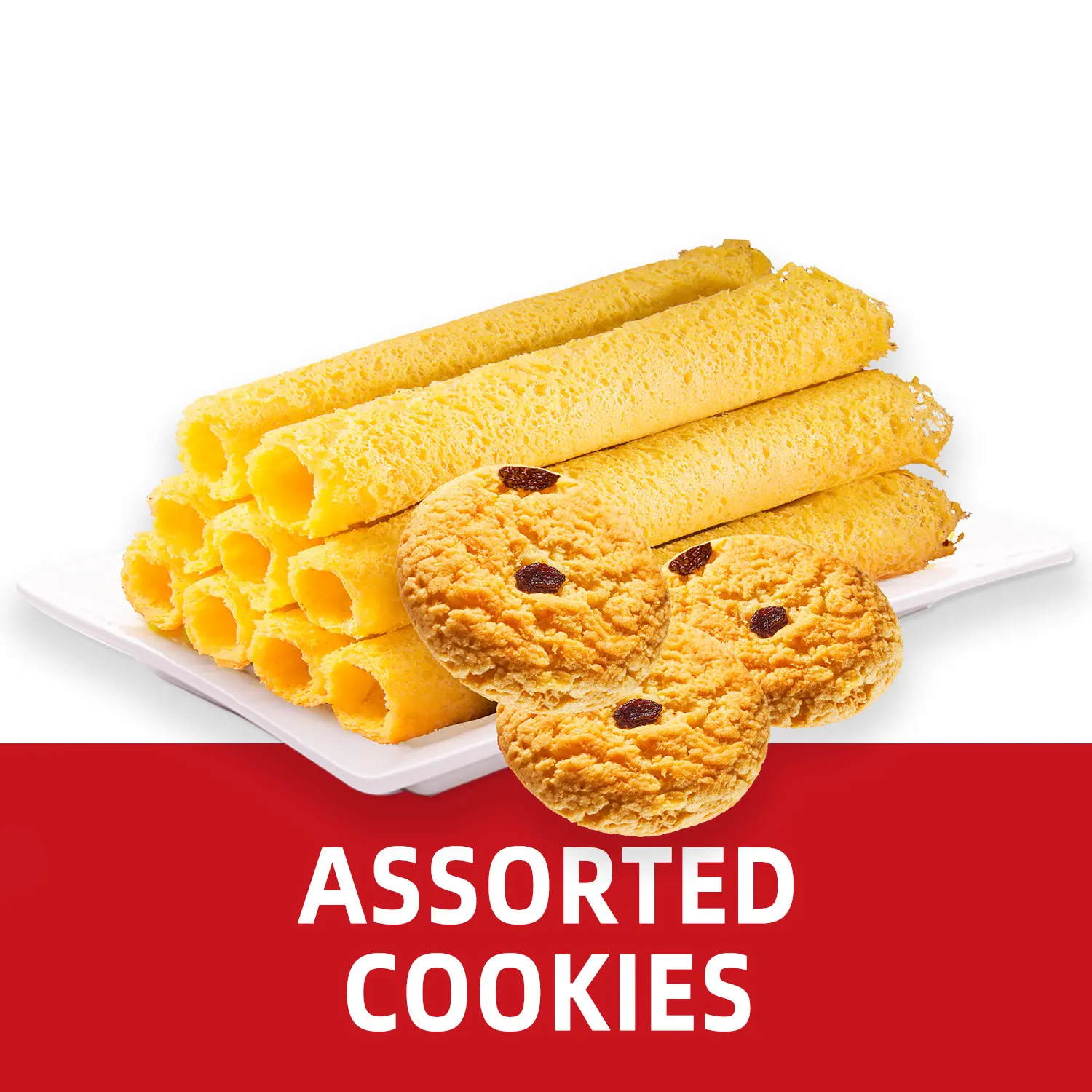Chinese Dessert Variety Cookie Sugar Cookies Rolls Classic International Food Snack Manufacturer