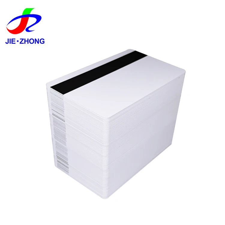 Factory Price PVC Plastic Gift Membership Loyalty White Blank ID Card For UV Printing