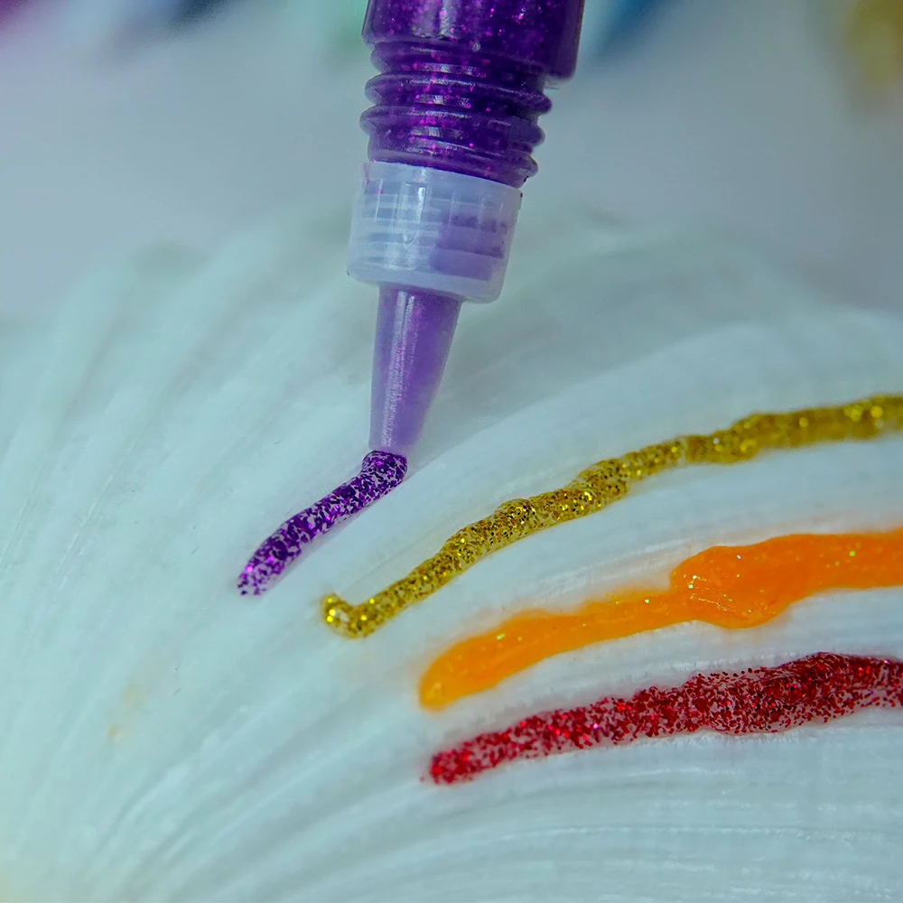 Набор для рисования в виде ракушек