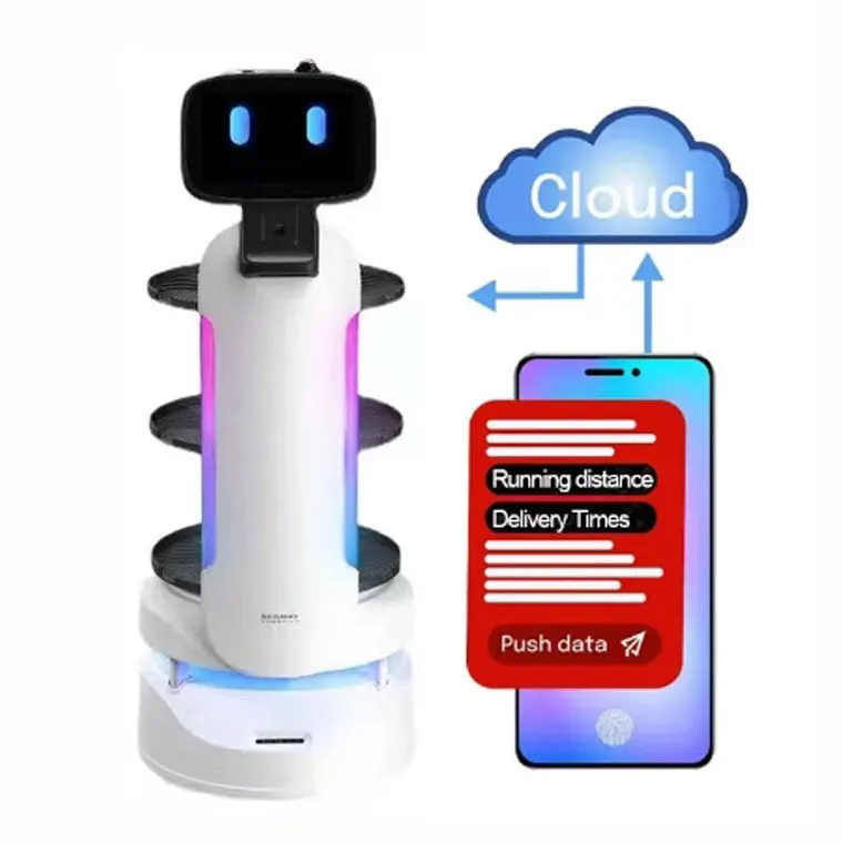 High Automation Electric Intelligent Humanoid Robot / Food Delivery Robot / Food Delivery Robot Restaurant