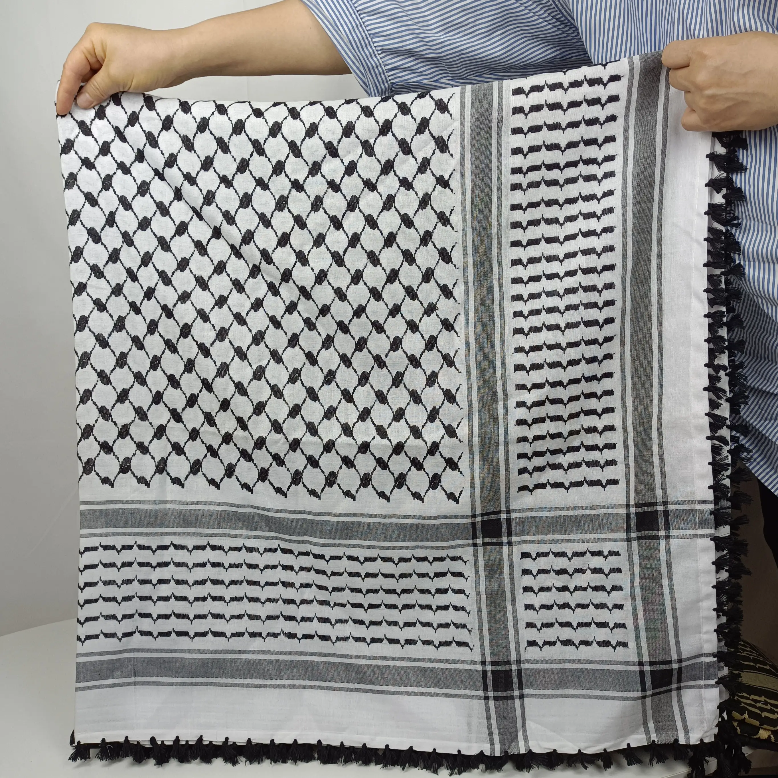  Арабские квадратные мусульманские шарфы Арафат палэшти Палестины Kuffiyeh Мужской нагрудник шаль Открытый тактический шарф ветрозащитный и устойчивый к