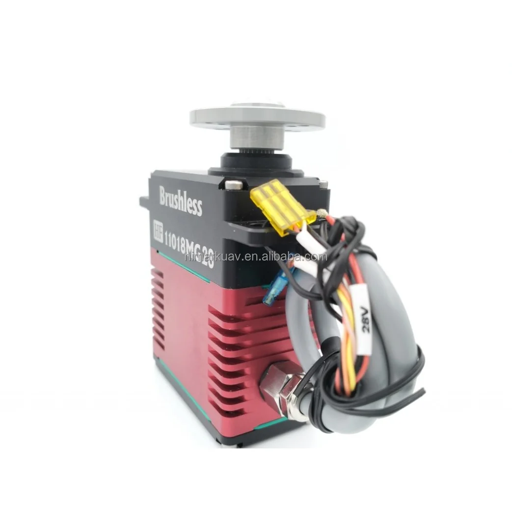 HIMARK 11018MG 24VPWM+RS422 95.7 Lbf-In 1.29Inch Industrial 7075 Aerospace Aluminum Case Servos Factory For Robotics System