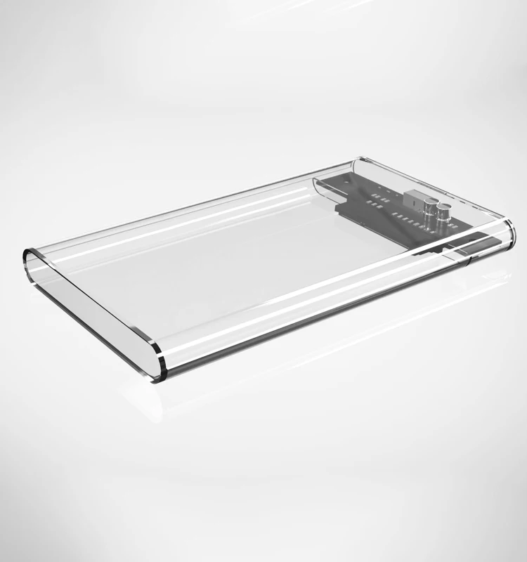 2,5 дюймовый прозрачный корпус для жесткого диска usb 3,0 sata