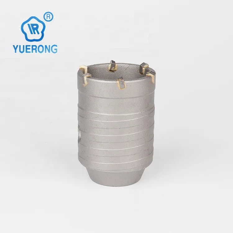40Cr YG8C Carbide Tip SDS Plus Shank hollow saw 7 inch hole saw