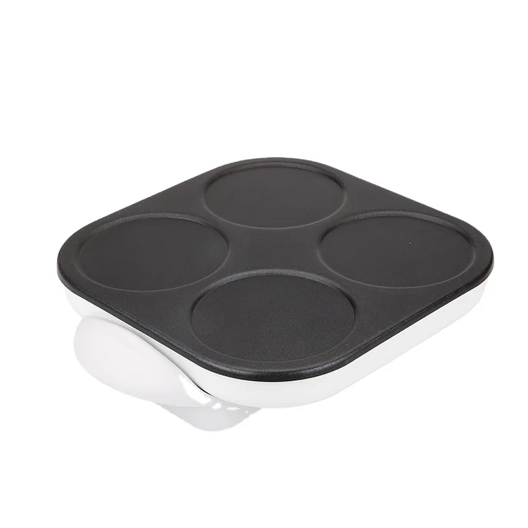 Electronic pancake cupcake cake crepe maker with 4 pans