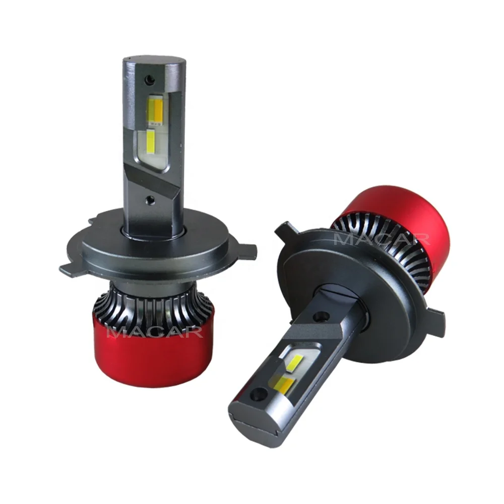 MACAR 2022 New design high power LED Canbus H7 H4 LED Headlight Bulbs for All Car