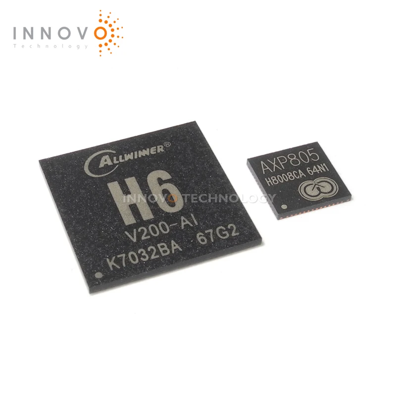 ALLWINNER H6 CHIP STB CPU BGA IC CHIP H6+AXP805 original allwinner series H5 H2 H3 H8 S3 AW52A8G32