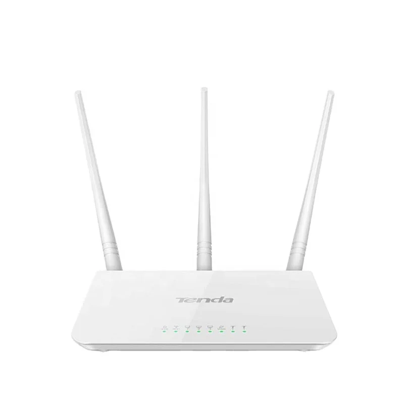  Tenda маршрутизатор F3 300 Мбит/с 2 4 GHz домашняя беспроводная Wi-Fi маршрутизаторов 5dBi внешней антенной