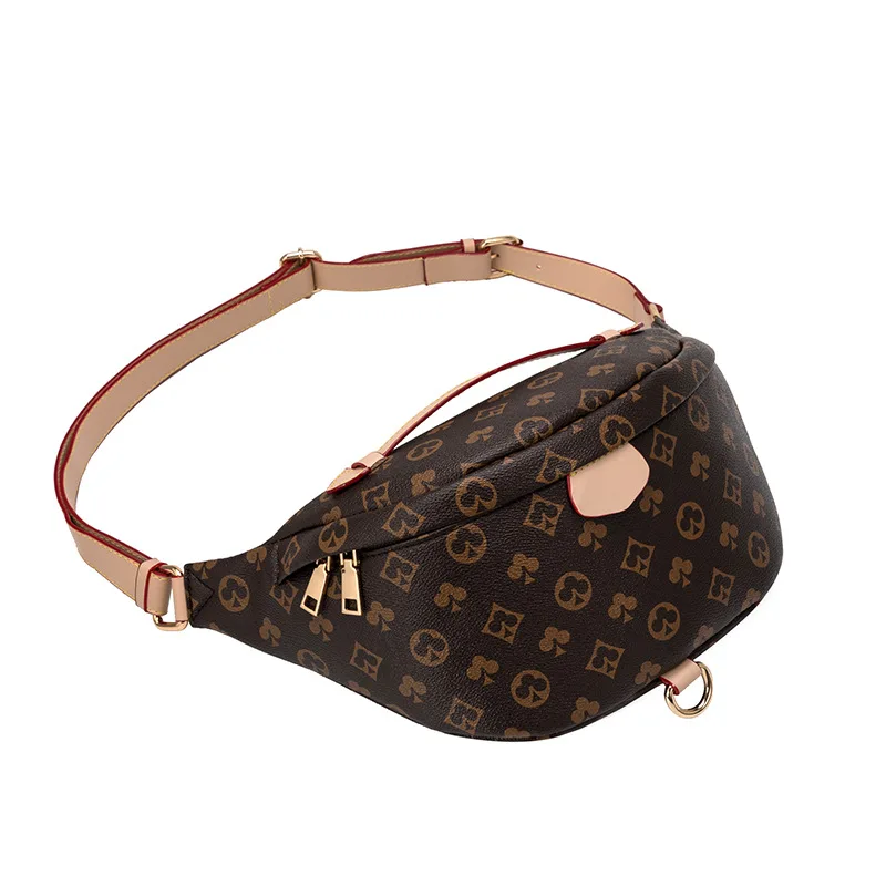 Dropshipping Famous brand handbags designer Bum Bags Fashion chest Bag belt checkered print fanny pack waist bag for women men