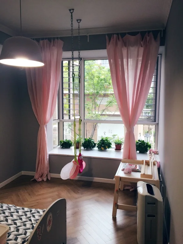 White Sheer Curtain Linen Sheer Curtain Fabric Curtains For The Living Room