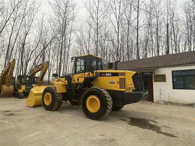 Japan original komatsu wa380-6 used wheel loader Komatsu WA380 WA350 WA320 WA470 WA200  With good quality