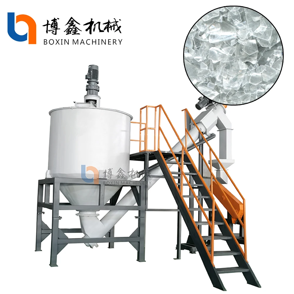 SUS304 material PET bottle to washing and recycling line or