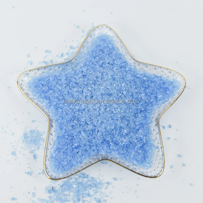 2022 China produces glass fragments and glass sand glass beads for decoration