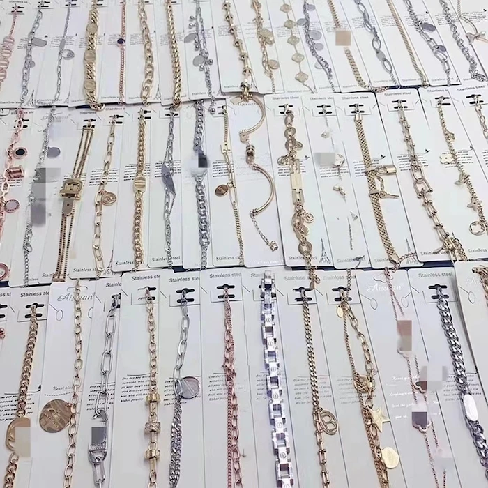 PUSHI jewelry new Fashion High quality Bracelet gifts Jewelry 316 big wide bangle bracelets stainless steel bracelet mix bulk