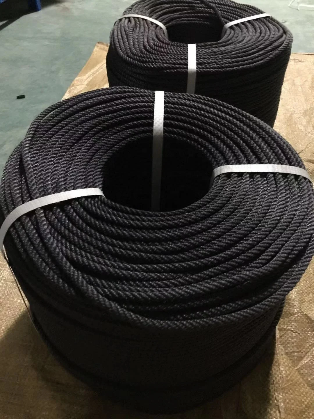 heavy tarred kuralon sinking rope main line Swivelled Line for Longline fishing