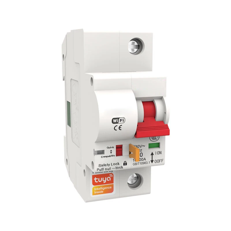 Wifi Circuit Breaker Smart Home Tuya Electrical With APP Control China Manufacturer MCB Intelligent RCBO