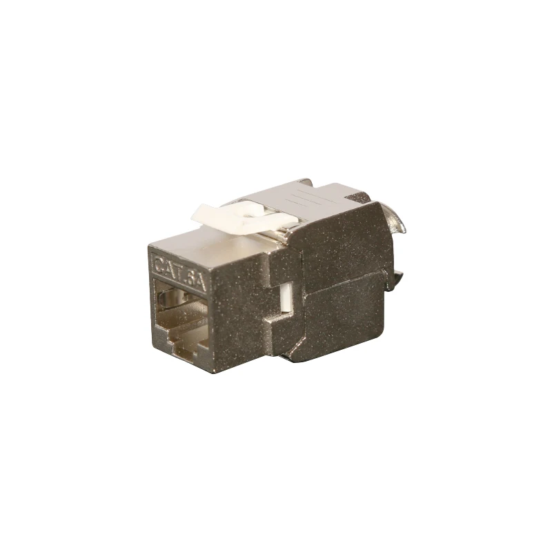 CAT6A RJ45 Keystone Module Jack Toolless FTP SFTP Shielded 8P8C CAT6A RJ45 network module