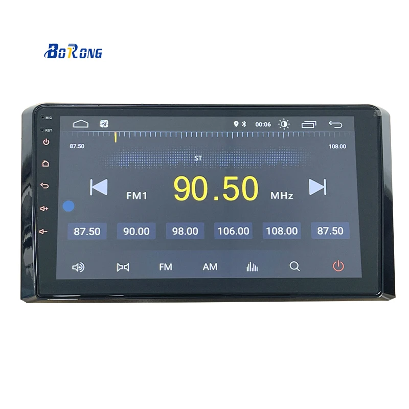 WIFI DVD Player Touch Screen Android 9 Inch Car Radio Car MP5 Play Smart Car Audio 2 Din Bluetooth Speaker Vw Steering Wheel Led