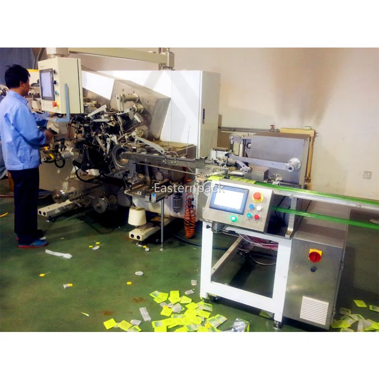 Чай мешок в мешок автоматическая двойная камера фильтр чай мешок упаковочная машина