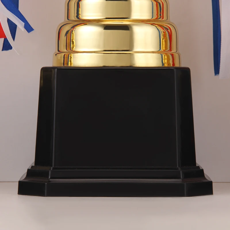 Manufacturers Metal Trophy ABS plastic Base custom Gymnastics Soccer high Golden Sports Soccer Trophy