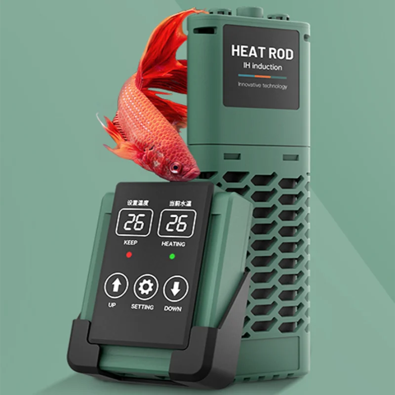 500W 800W 1000W 1200W Aquarium heating rod Constant temperature intelligent heating rod aquarium heater