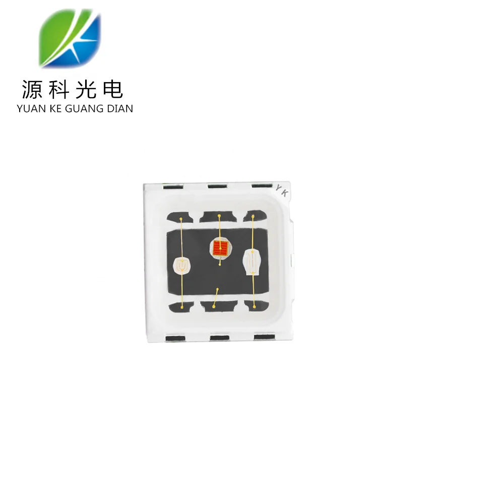 High quality 1.5W SMD 5050 5054 5074 LED Chip RGB and rgbw datasheet Diode Light Source
