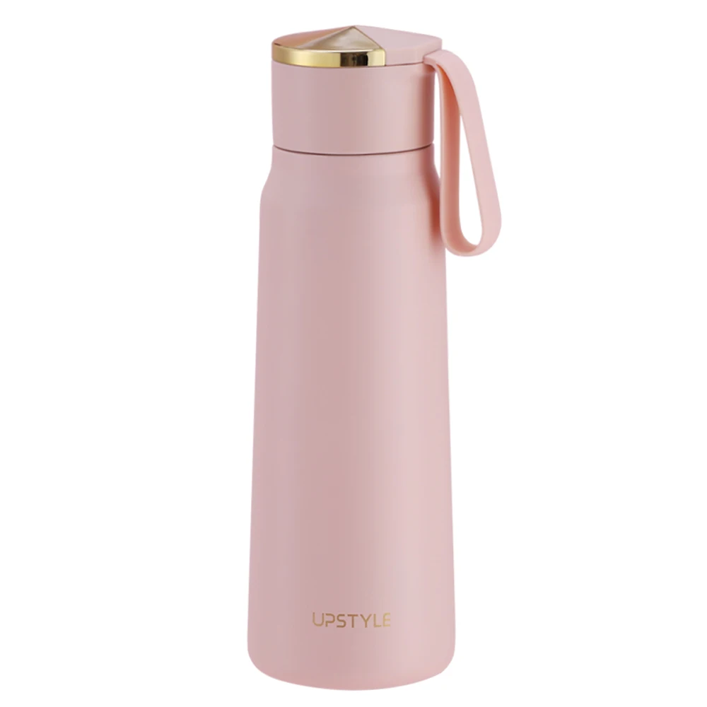 Лидер продаж продукта творческая личность милые нержавеющая сталь бутылка для воды простой для женщин термос колбы