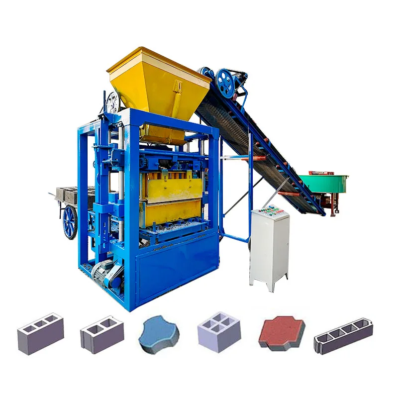 brick making machinery concrete block machine automatic cement for sale interlocking brick making machine
