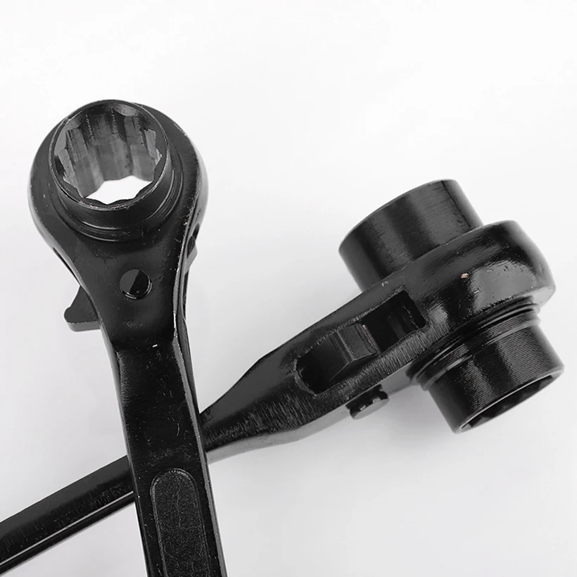 Hexagon Scaffold Ratchet Spanner Ratcheting Socket Wrench Double Ratchet Socket Wrench