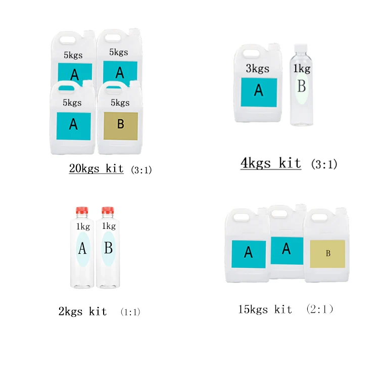 Resins For Wood Coating Super Clear Epoxy Resin Crystal drops of AB Glue