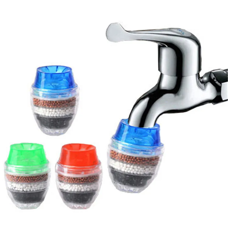 Amazon Hot Selling Small Carbon Oem Domestic Ceramic Cartridge Faucet Purifier Kitchen Portable Water Filters Tap