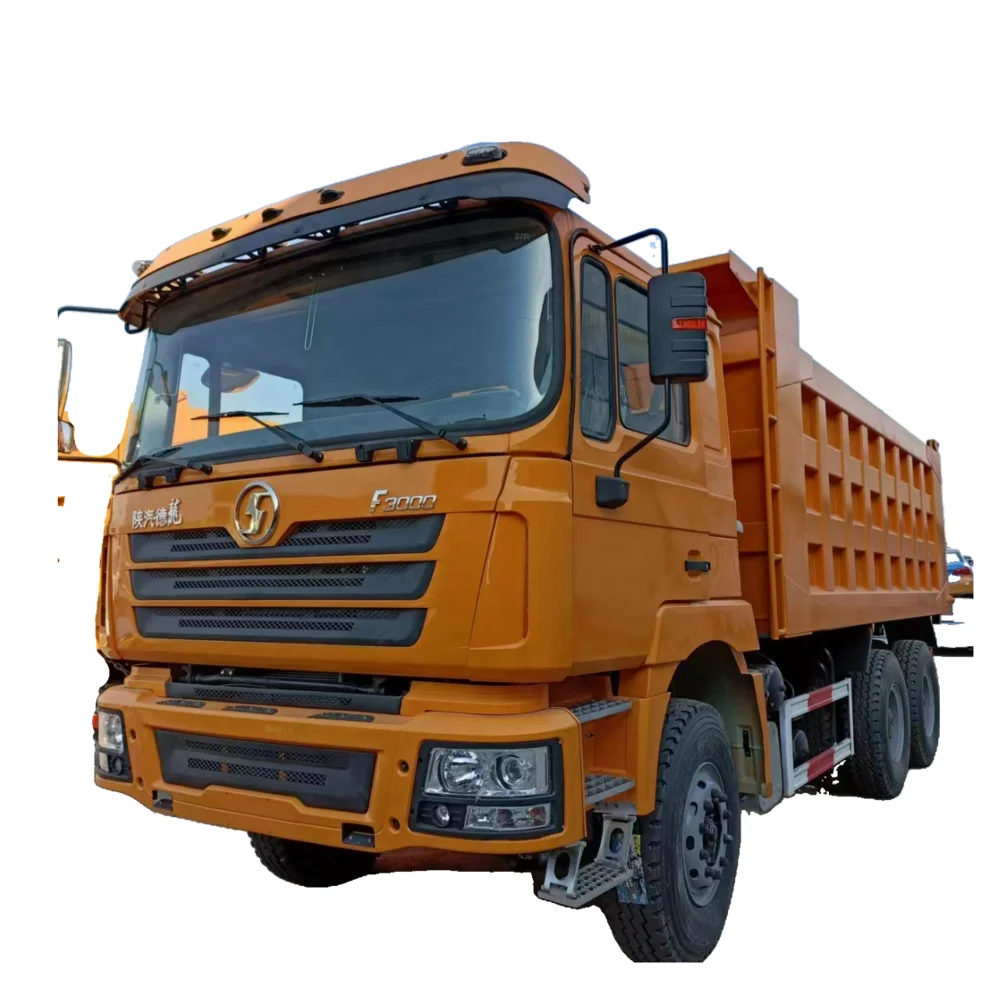 Used 6x4 Shaanxi Automobile Delong f3000 self use heavy dump truck for mining transportation