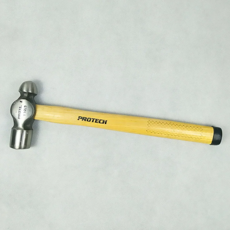 China manufacturer safety fine polished ball pein hammer
