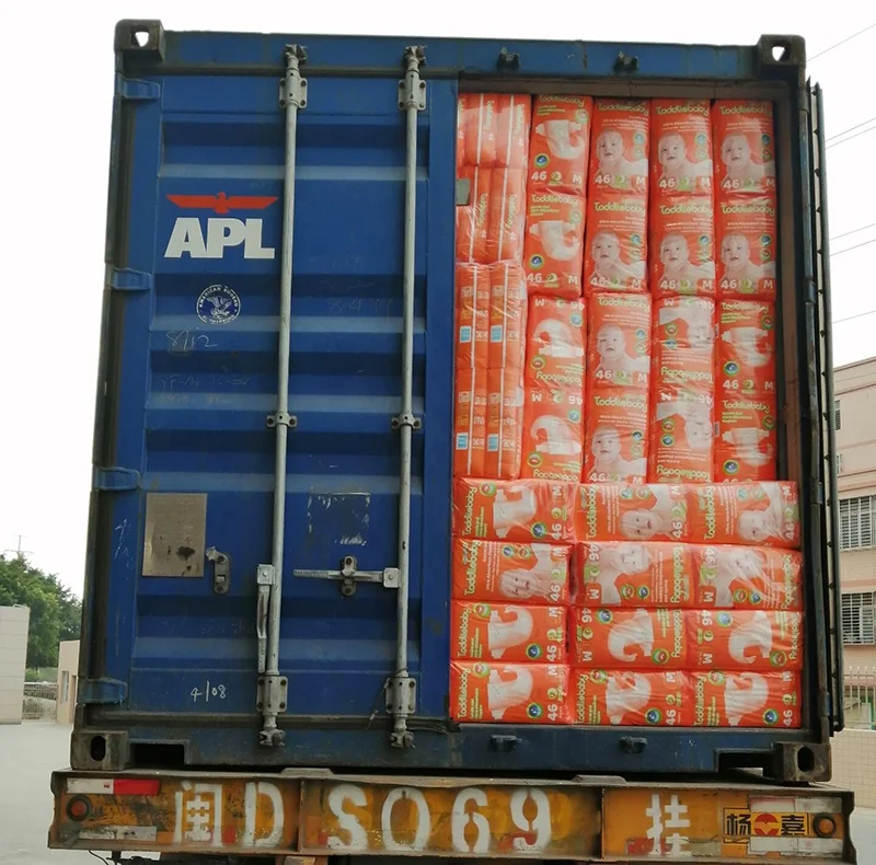 Free sample 2024 Wholesale Disposable diapers baby diaper cheapest baby nappy machine manufacturing newborn baby diaper