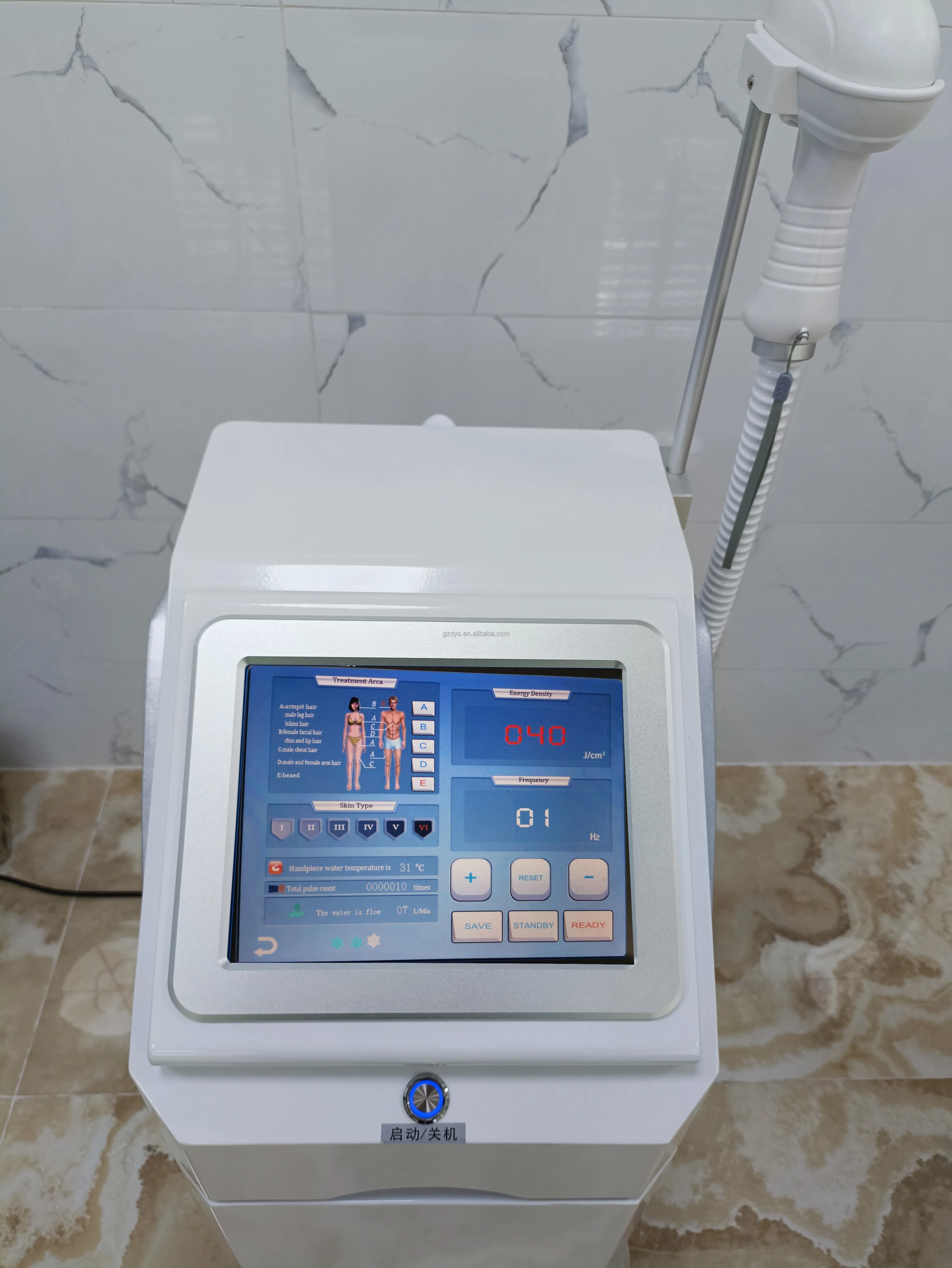 Diode laser Hair Removal Ice Speed 755nm 808nm 1064nm Permanent 808 Epilator Diode Hair Removal Laser Alexand 1000w Diode Laser