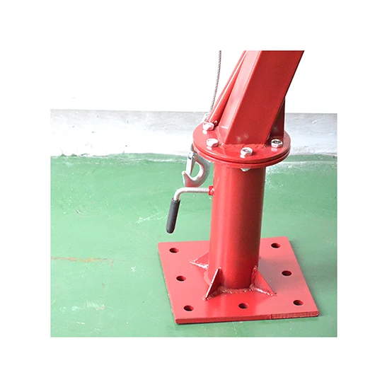 Small 1 ton folding removable car workshop crane