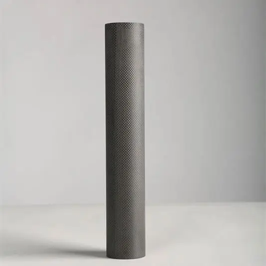 Custom Black Carbon Fiber Vinyl fibra de carbono Tubing
