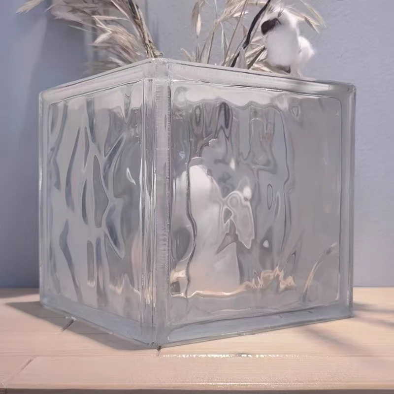 Wholesale Fine Ground Crystal Brick by Manufacturer for Bathroom and Kitchen Wall Decoration