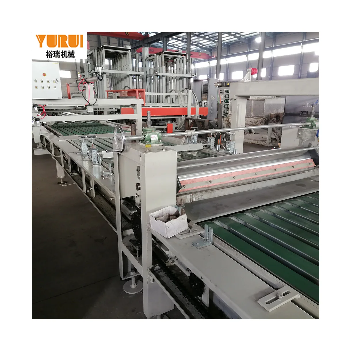 Automatic magnesium board production line mgo board making machinery line china