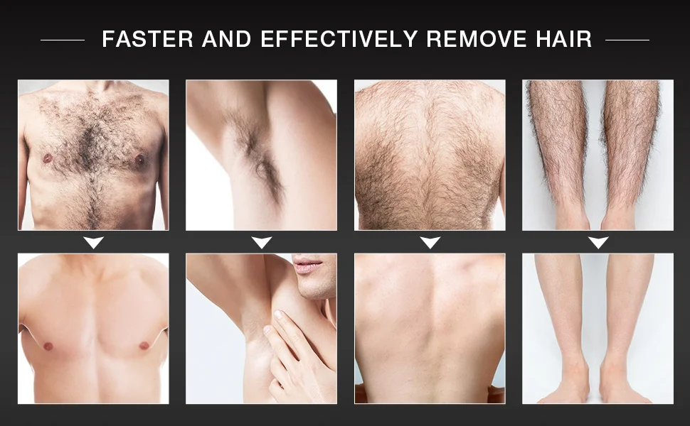 Крем для удаления волос мужчин натуральный безболезненный крем быстрое и эффективное средство с алоэ вера депиляционный