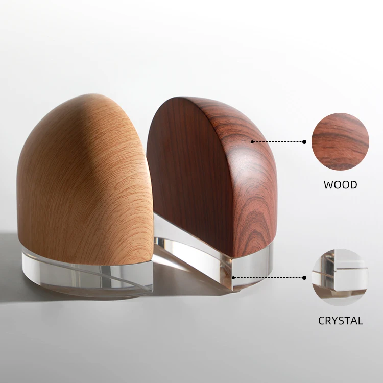 Office high quality decorative wood bookends decor piece for desk