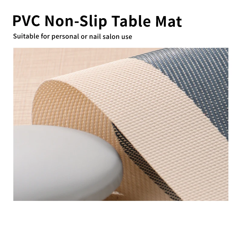 Wholesale OEM High Quality Washable PU Leather Manicure Hand Pillow Cushion Plastic Arm Rest for Nail Tools for Salon Use