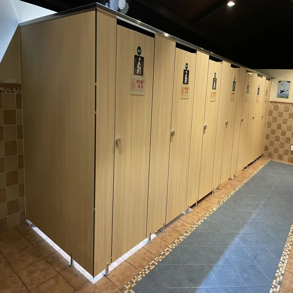 Customizable Composite Composite Washroom Partition Panels Hotel Composite Restroom Partitions