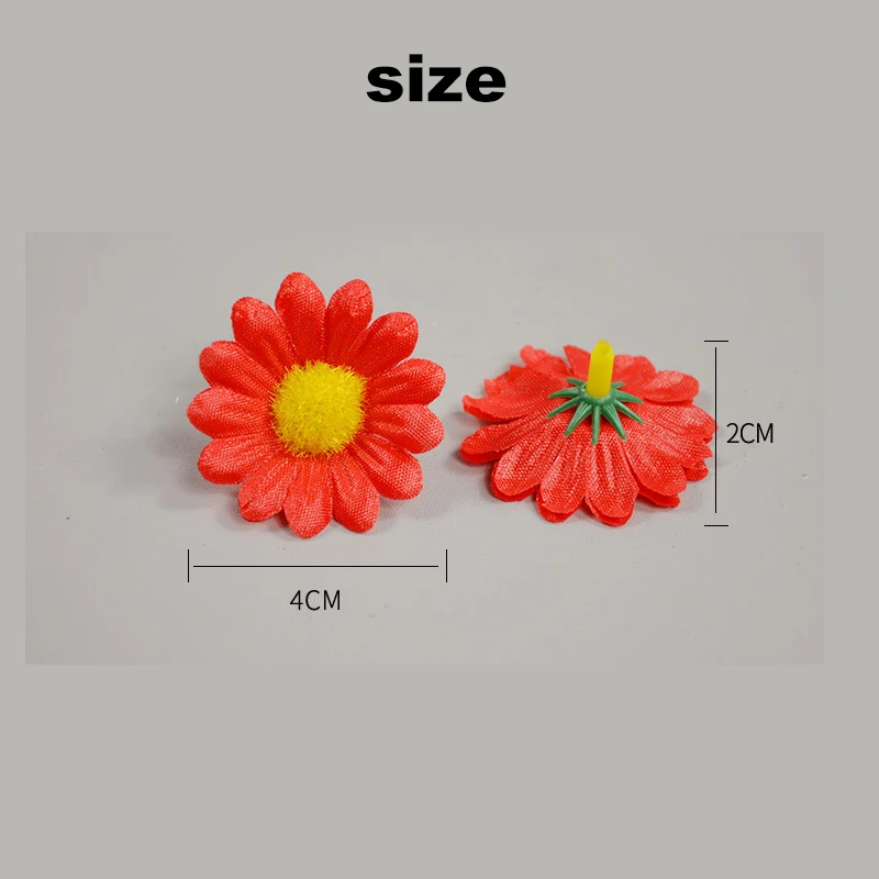 Wholesale artificial daisy silk Flowers diy  wrist flowers Bridal garland artificial flowers decor wedding