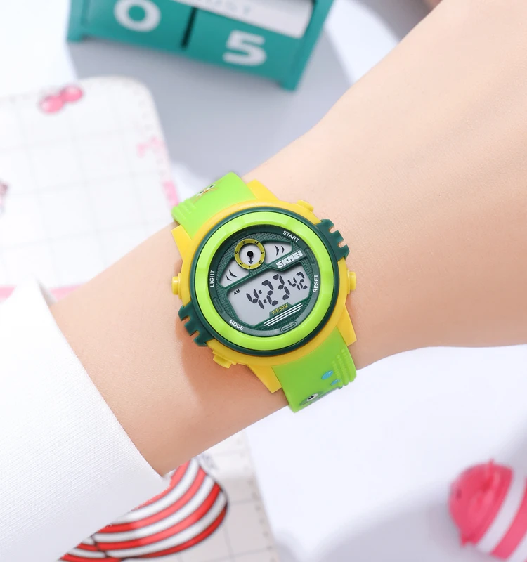 SKMEI 2266 cheap watches for kids children custom watches silicone unisex colorful plastic digital watches