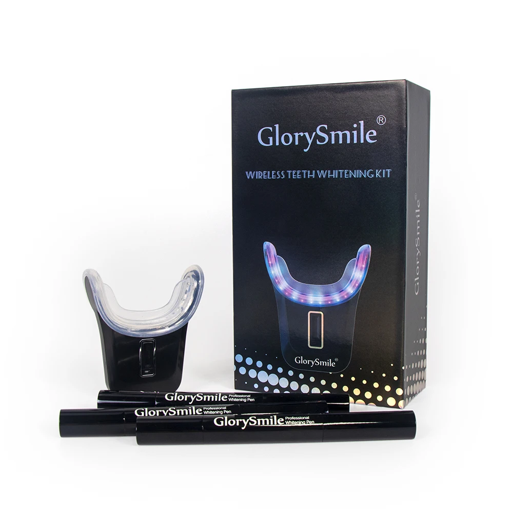 Customized Teeth Whitening Kits Rechargeable Led Light Whitening Kit Home Teeth Whitening Bleaching Kit