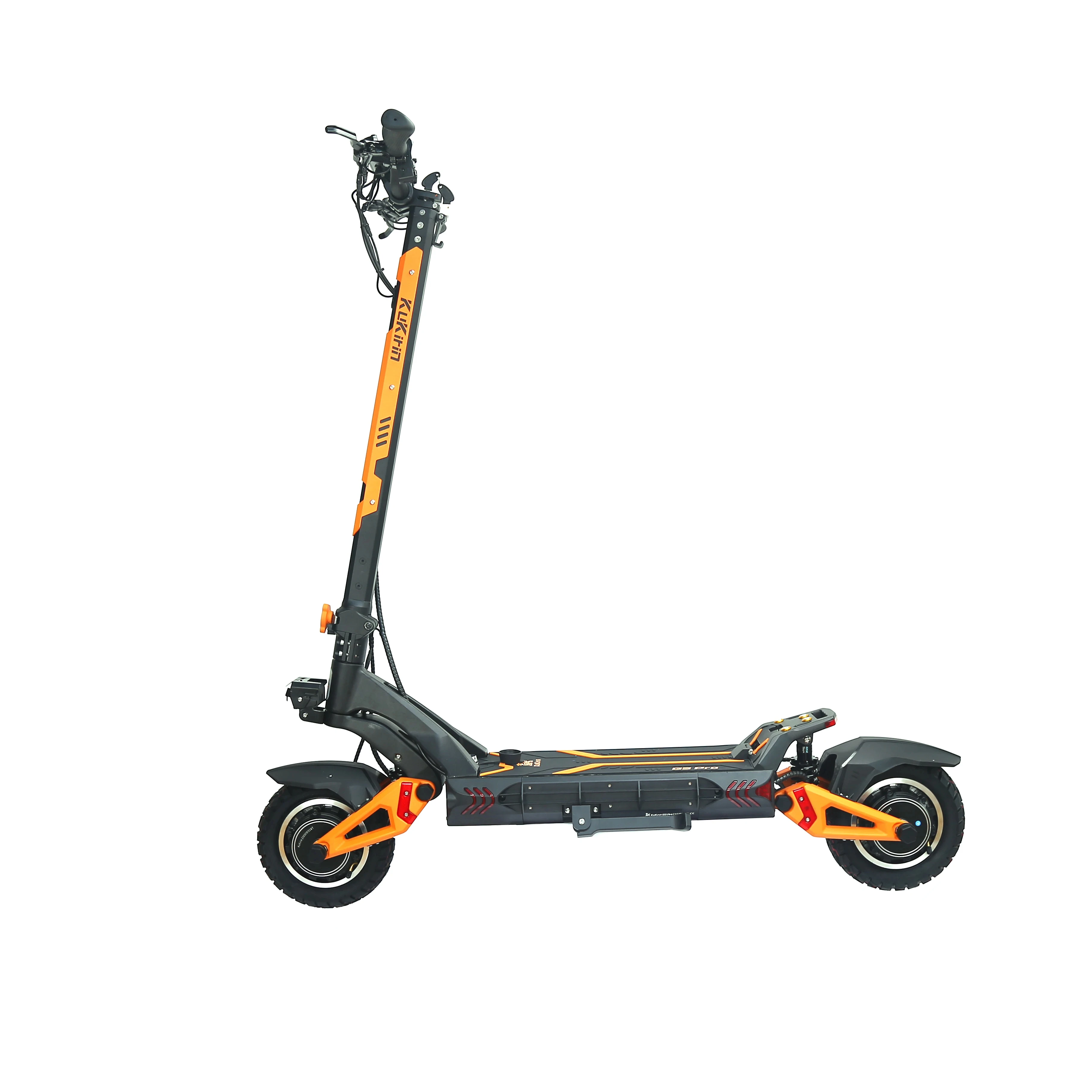 New 1200W * 2 dual drive motor 52V 23.2Ah quick disconnect battery switchable dual charging port electric scooter