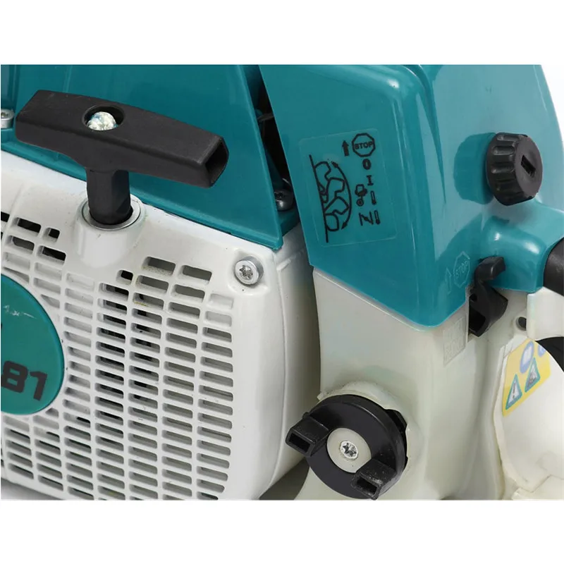 2 stroke single cylinder petrol/gas  381 chainsaws 72cc and bigger powerful and professional gasoline chain saw