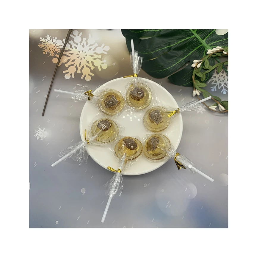 
Chinese Preserved Sour Dried Backpack Brown Sugar Plum Lollipop 