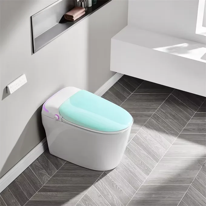 Производитель SUNDREAM OEM ODM напольный M90 автоматический Умный Унитаз черный унитаз Inodoro inteligente умный туалет